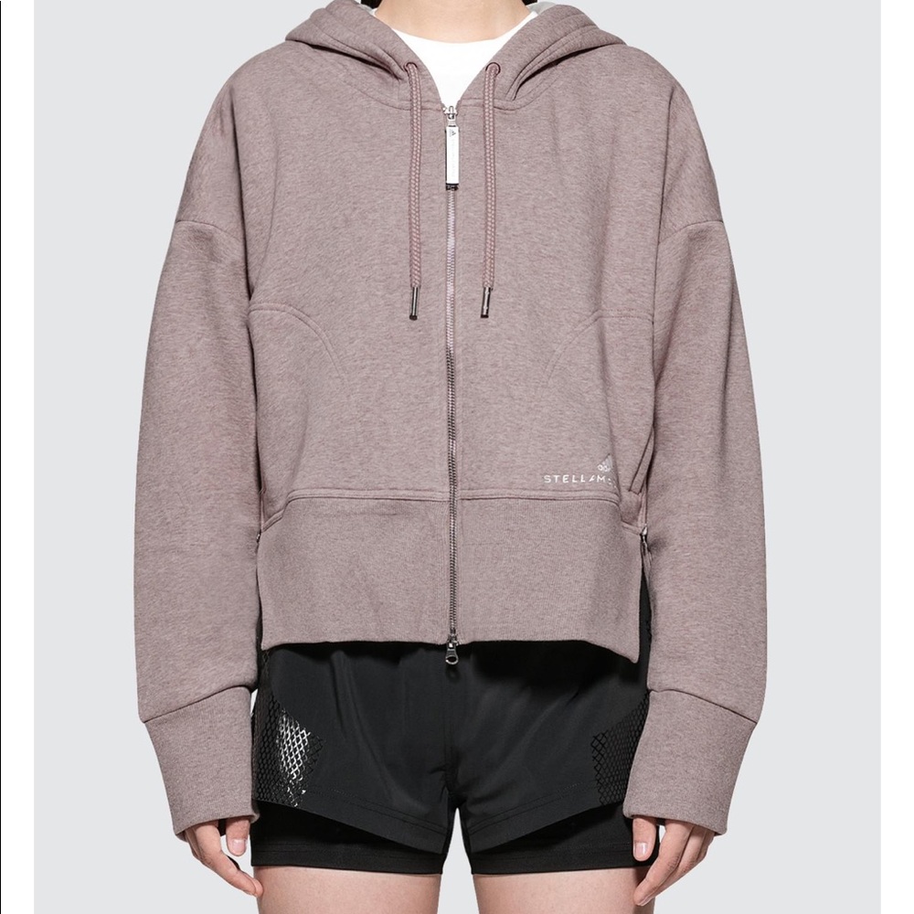 Stella McCartney Adidas Cotton Ess zip hoodie xs